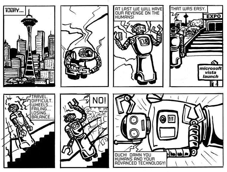 Killer Robots from the Future