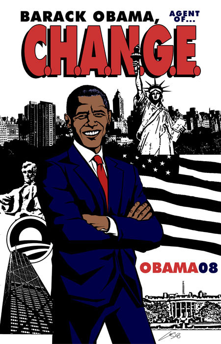 Barack Obama: Agent of C.H.A.N.G.E.