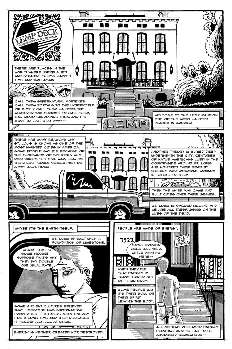 Lemp Deck – Page 1 by Carlos Gabriel Ruiz and Jim Mosley