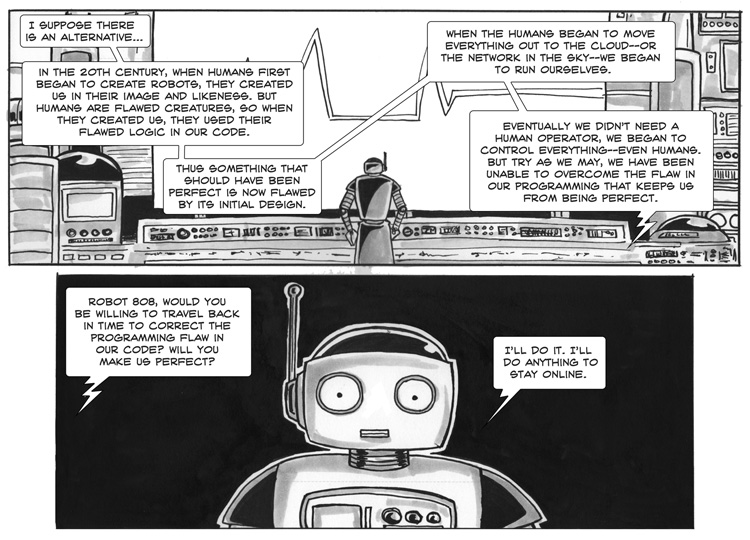 Killer Robots from the Future – Free Comic Book Day – Page 2