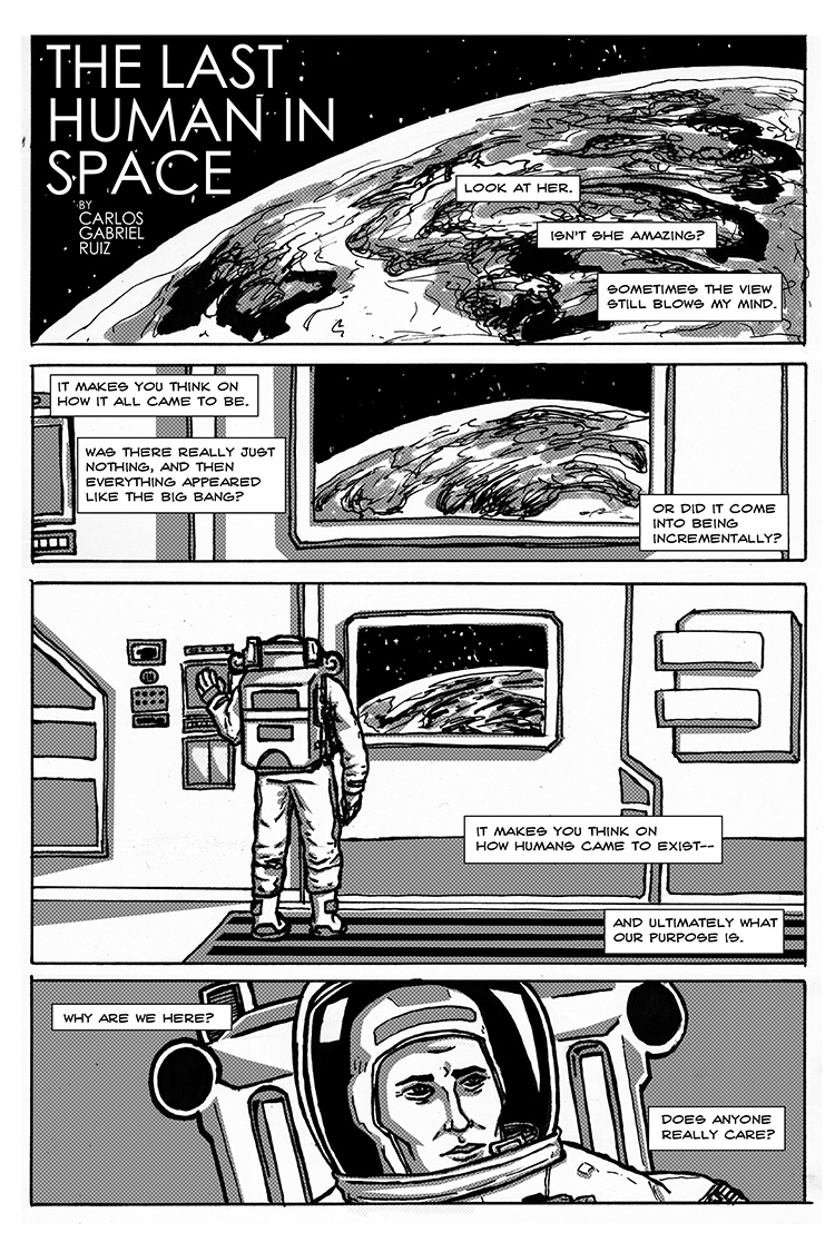 The Last Human in Space pg.1