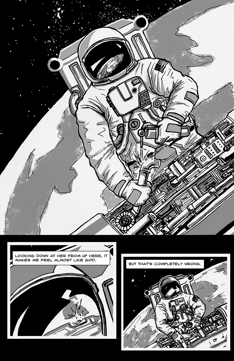 The Last Human in Space pg. 2